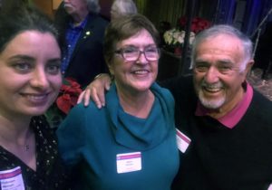 Karen & Fred Schwarz Library board member at Harvest Food Drive